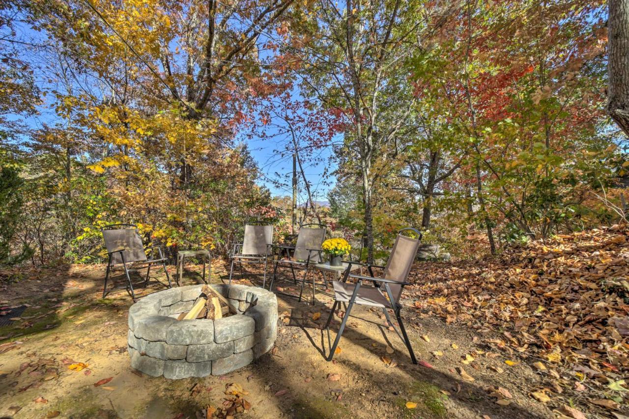 Pet-Friendly Cabin - 1 Mi From Fontana Lake! Bryson City Exterior foto