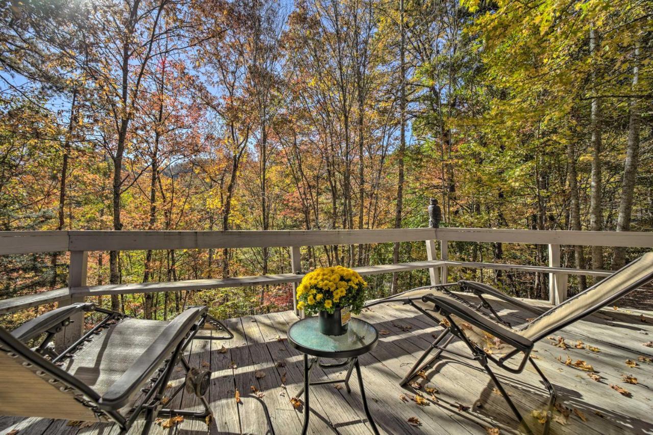 Pet-Friendly Cabin - 1 Mi From Fontana Lake! Bryson City Exterior foto